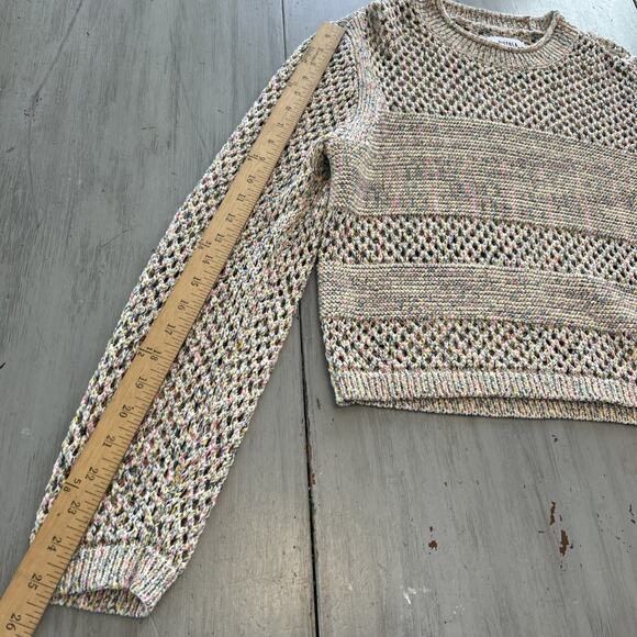 Pistola Caroline Open Knit Confetti Sweater Sz S - Picture 7 of 10